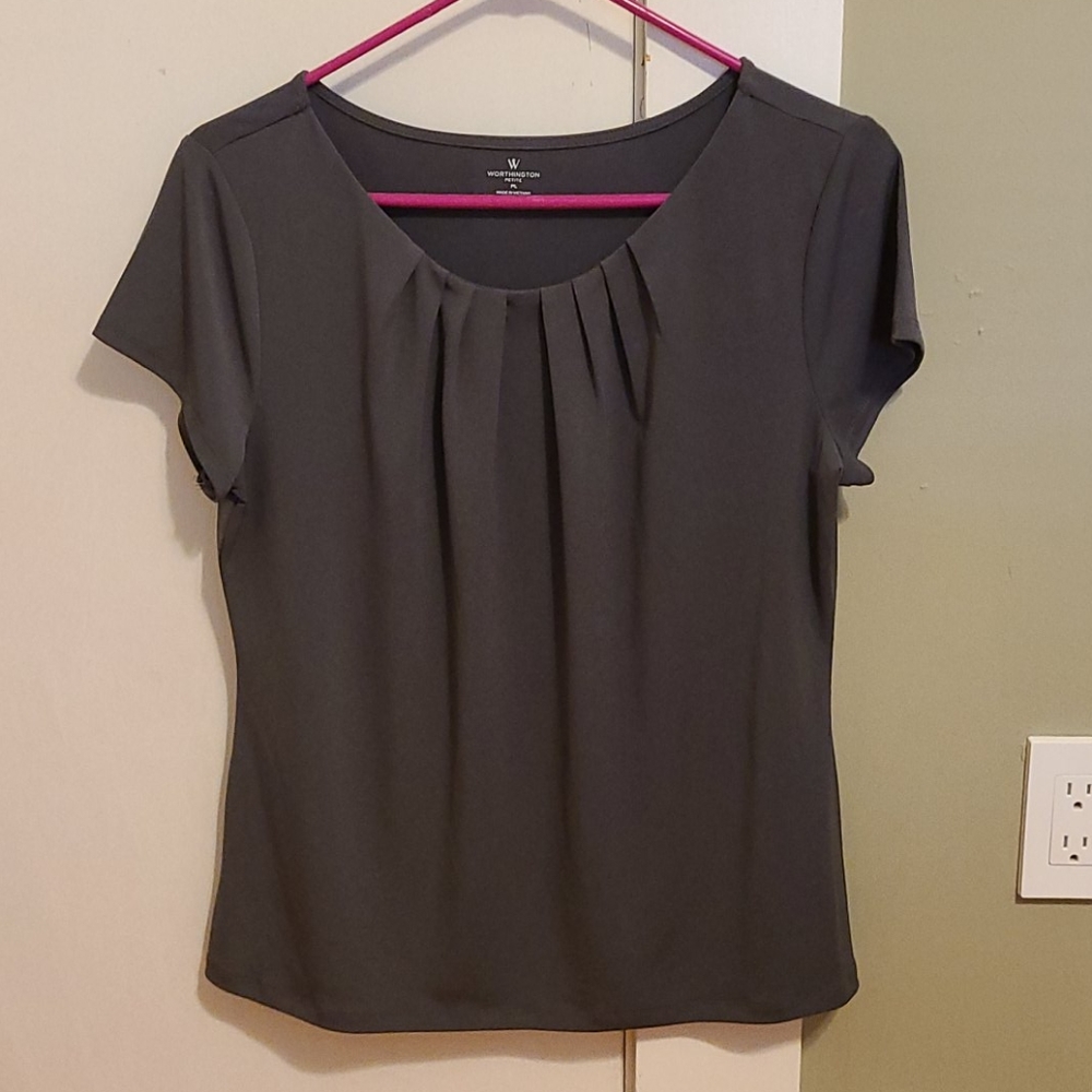 Gray Blouse